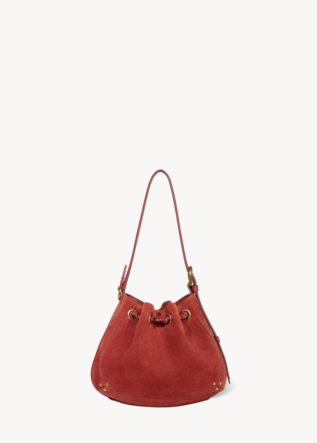 Sac Andy Croûte Velours Rouille