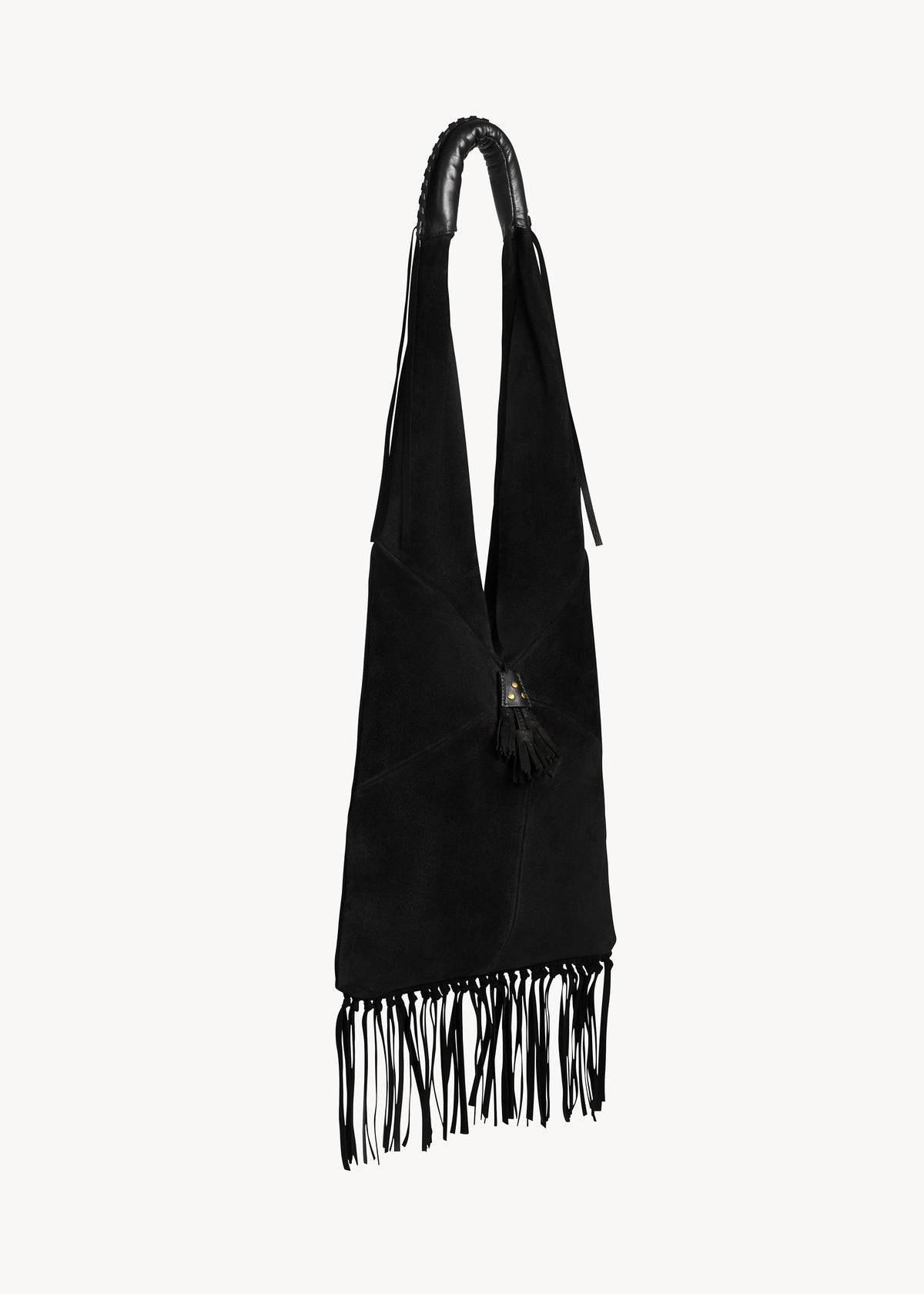 Sac Aram Croûte Velours Noir