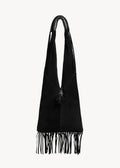 Sac Aram Croûte Velours Noir