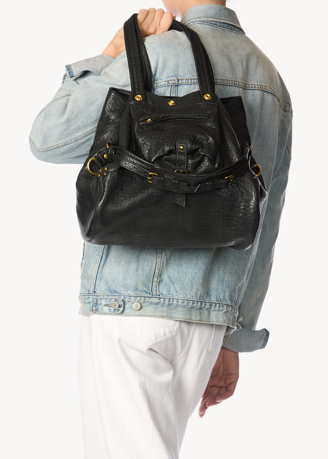 Sac Billy M Agneau Noir
