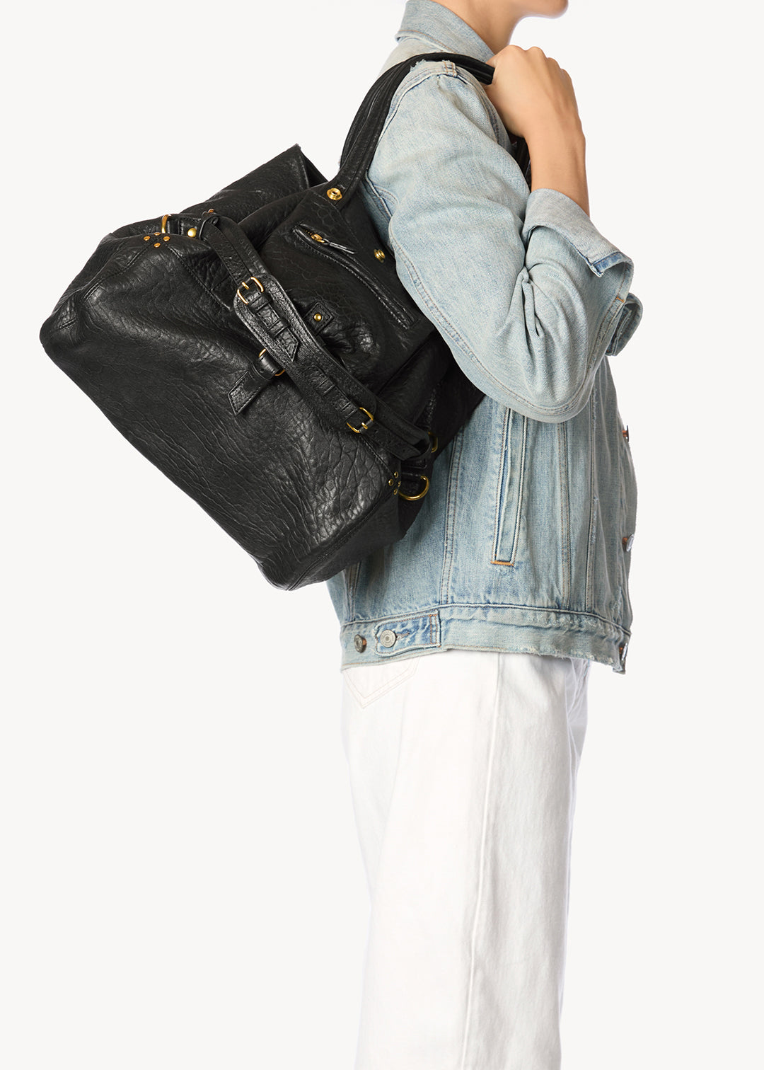 Sac Billy M Agneau Noir
