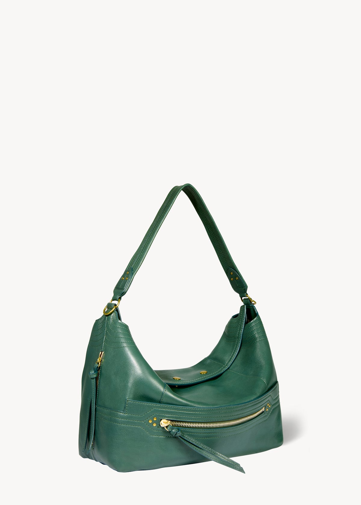 Sac Lucky Hobo Large buffle Avocat