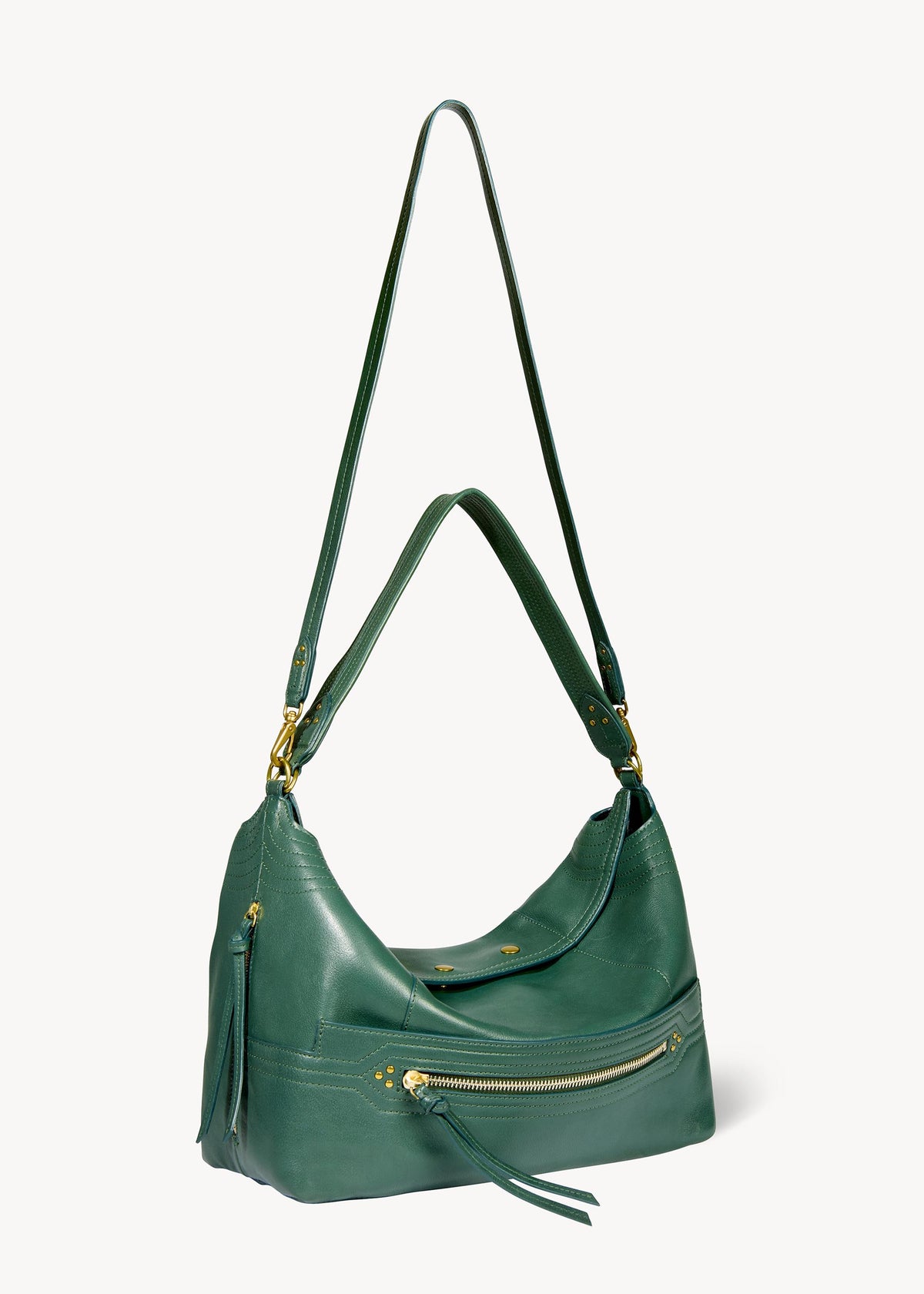 Sac Lucky Hobo Large buffle Avocat