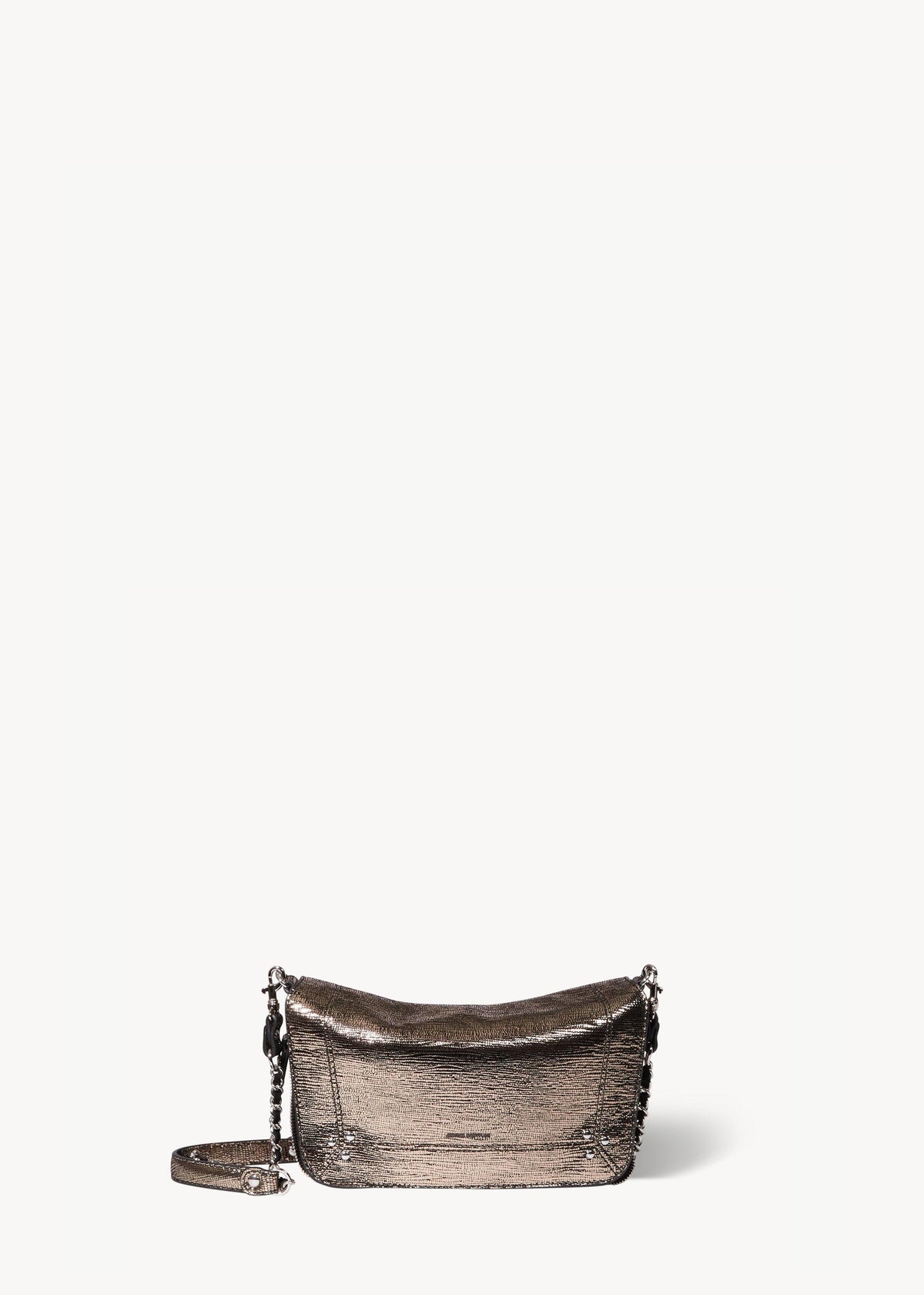Sac Bobi S Chèvre Lamé Champagne