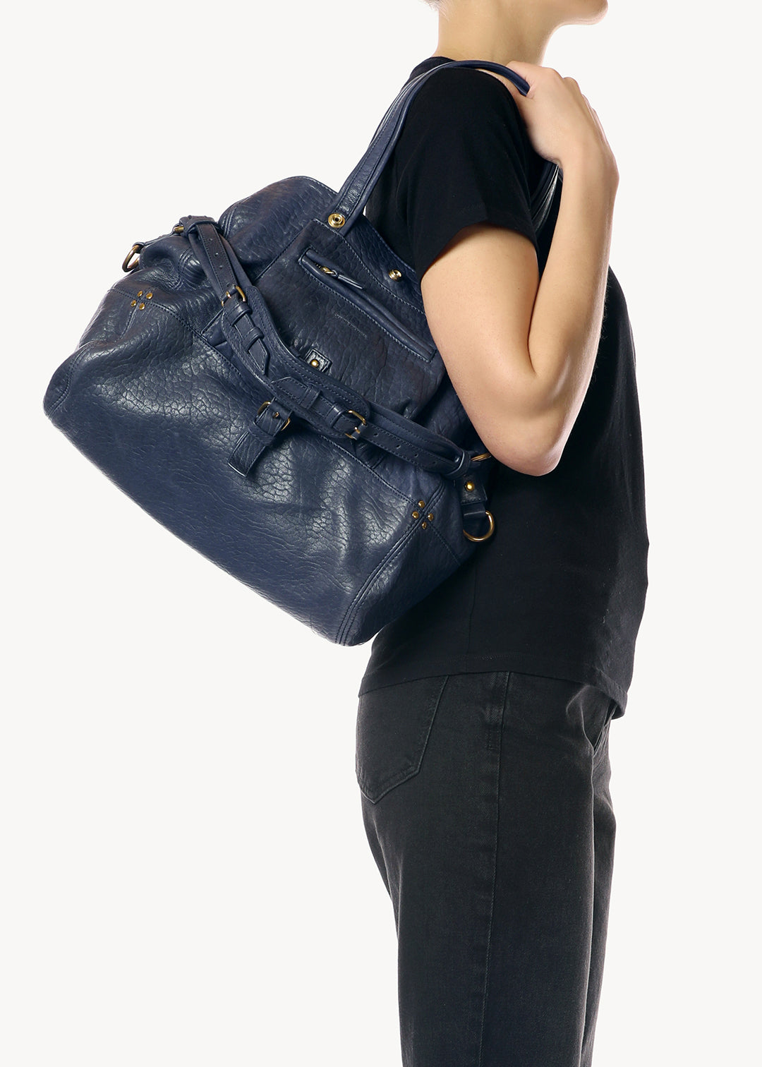 Sac Cabas Billy M Agneau Bubble Night Blue