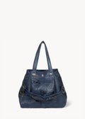 Sac Cabas Billy M Agneau Bubble Night Blue