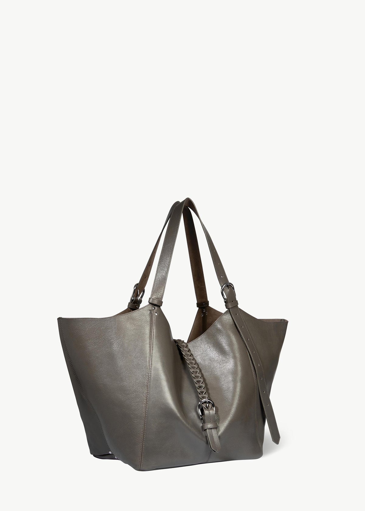 Sac Cabas Joseph M buffle Gris