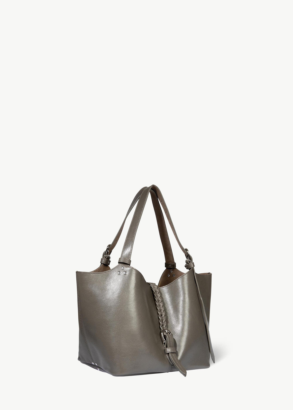 Sac Cabas Joseph S buffle Gris
