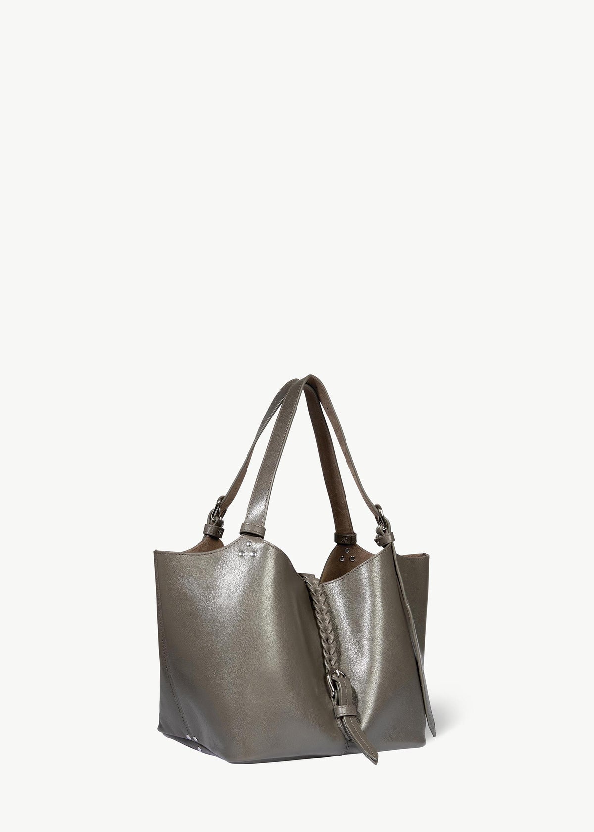 Sac Cabas Joseph S buffle Gris