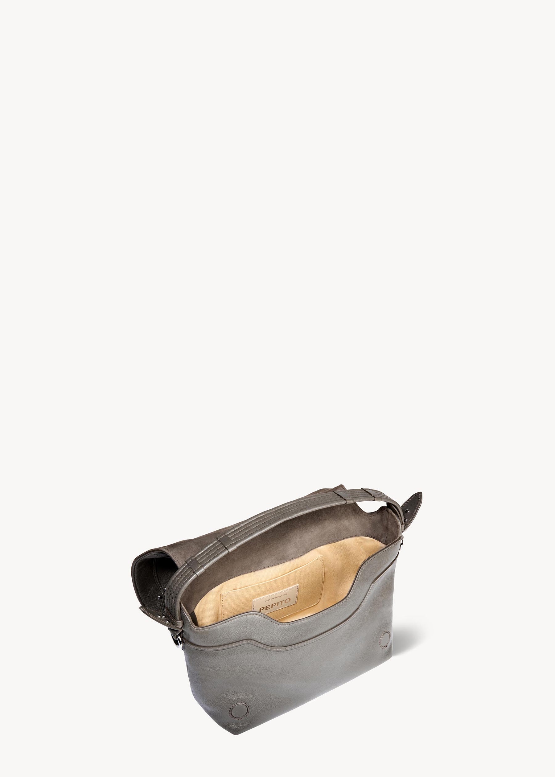 Sac Pepito M buffle Gris