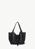 Sac Cabas Joseph S buffle Noir Brass