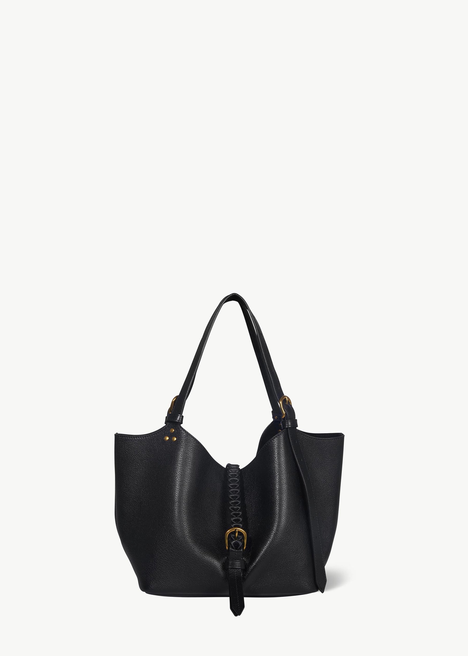 Sac Cabas Joseph S buffle Noir Brass