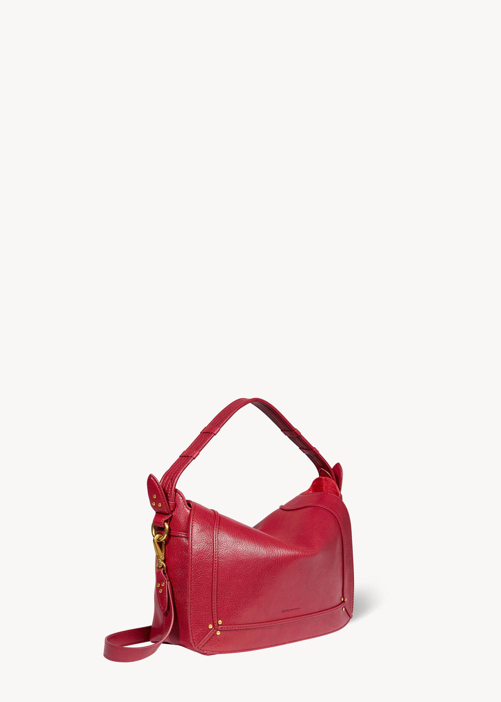 Sac Pepito M Chèvre Carmin