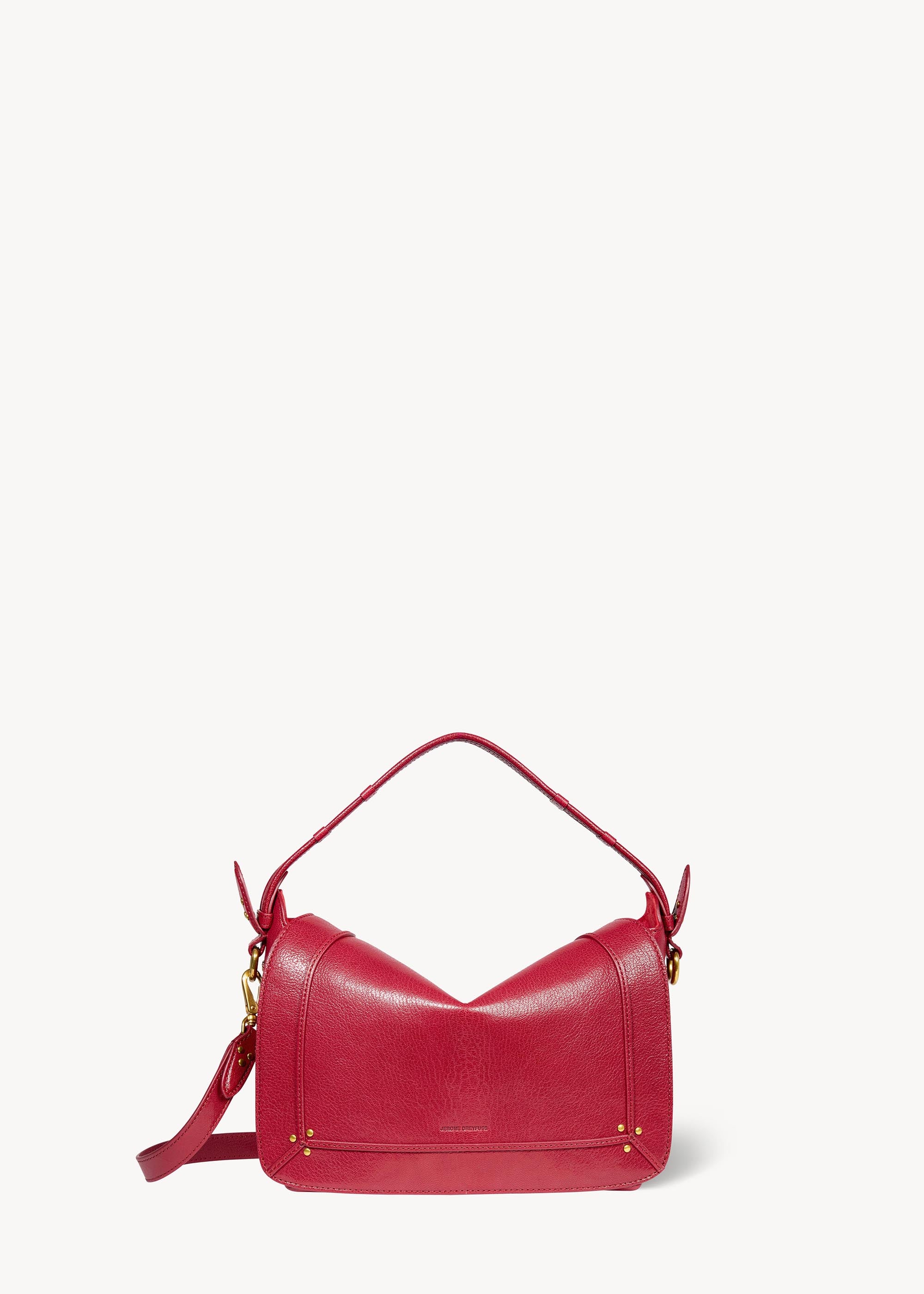 Sac Pepito M Chèvre Carmin