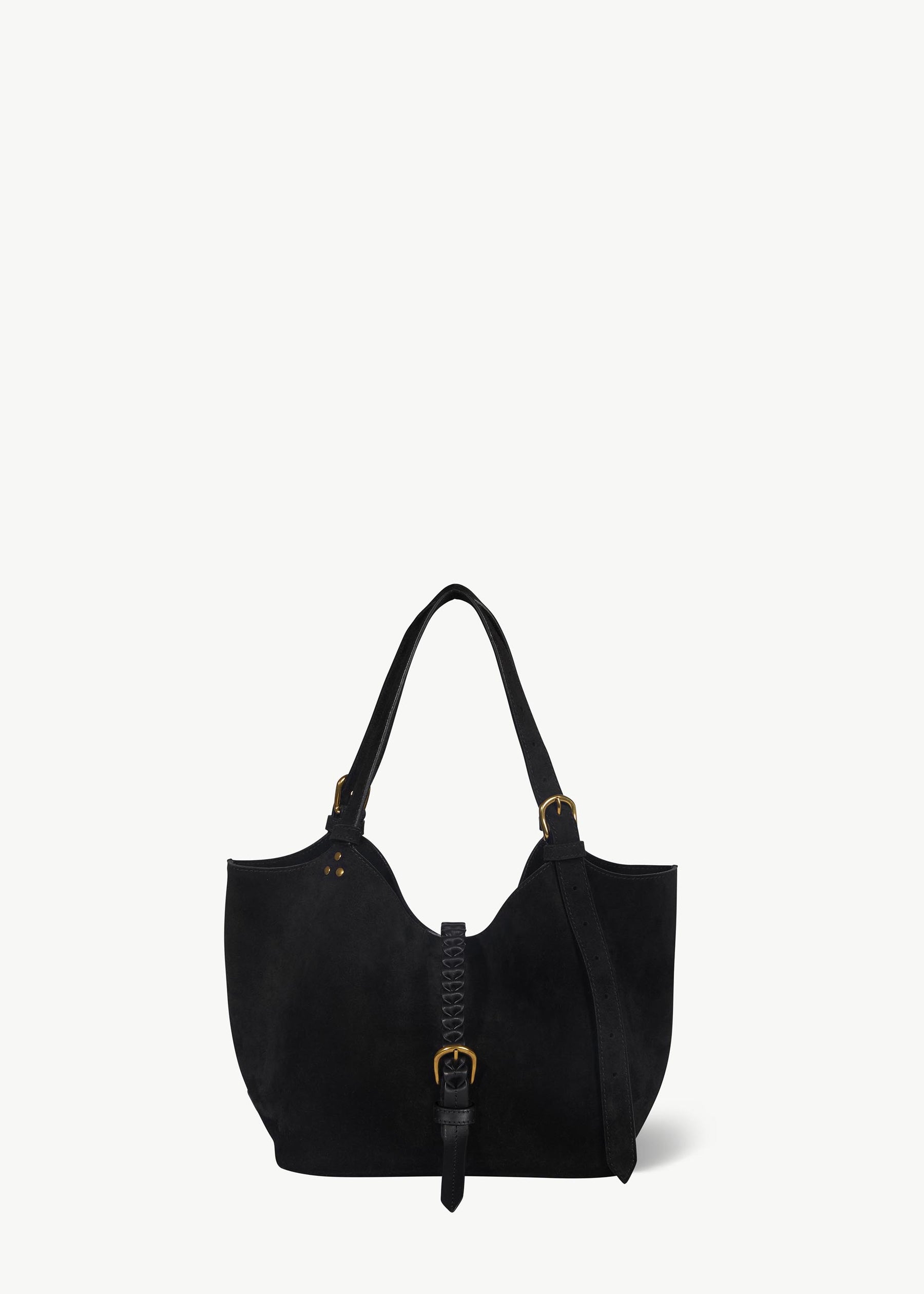 Sac Cabas Joseph S Croûte Velours Noir