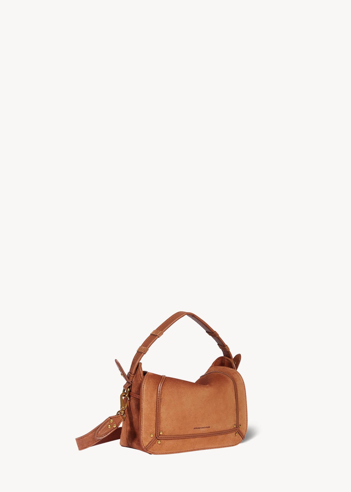 Sac Pepito S Croûte Velours Caramel