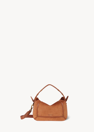 Sac Pepito S Croûte Velours Caramel