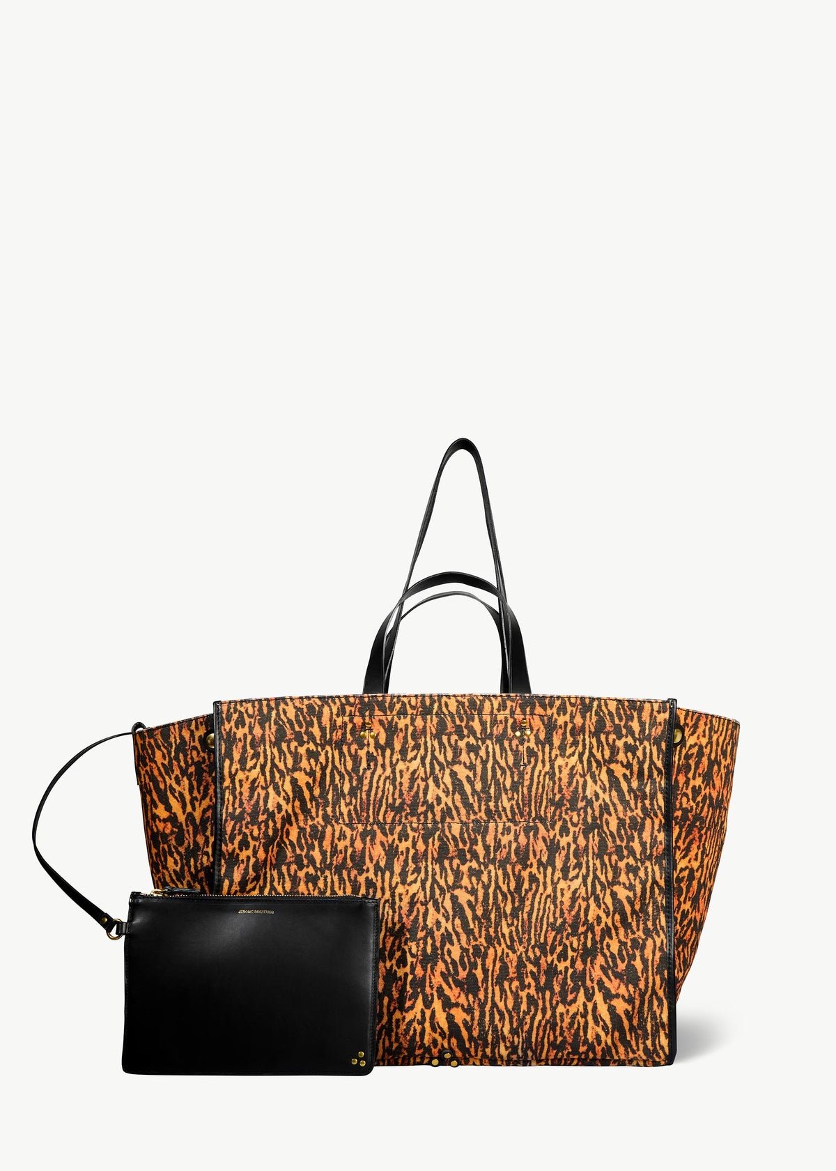 Sac Cabas Léon L Toile Jaguar