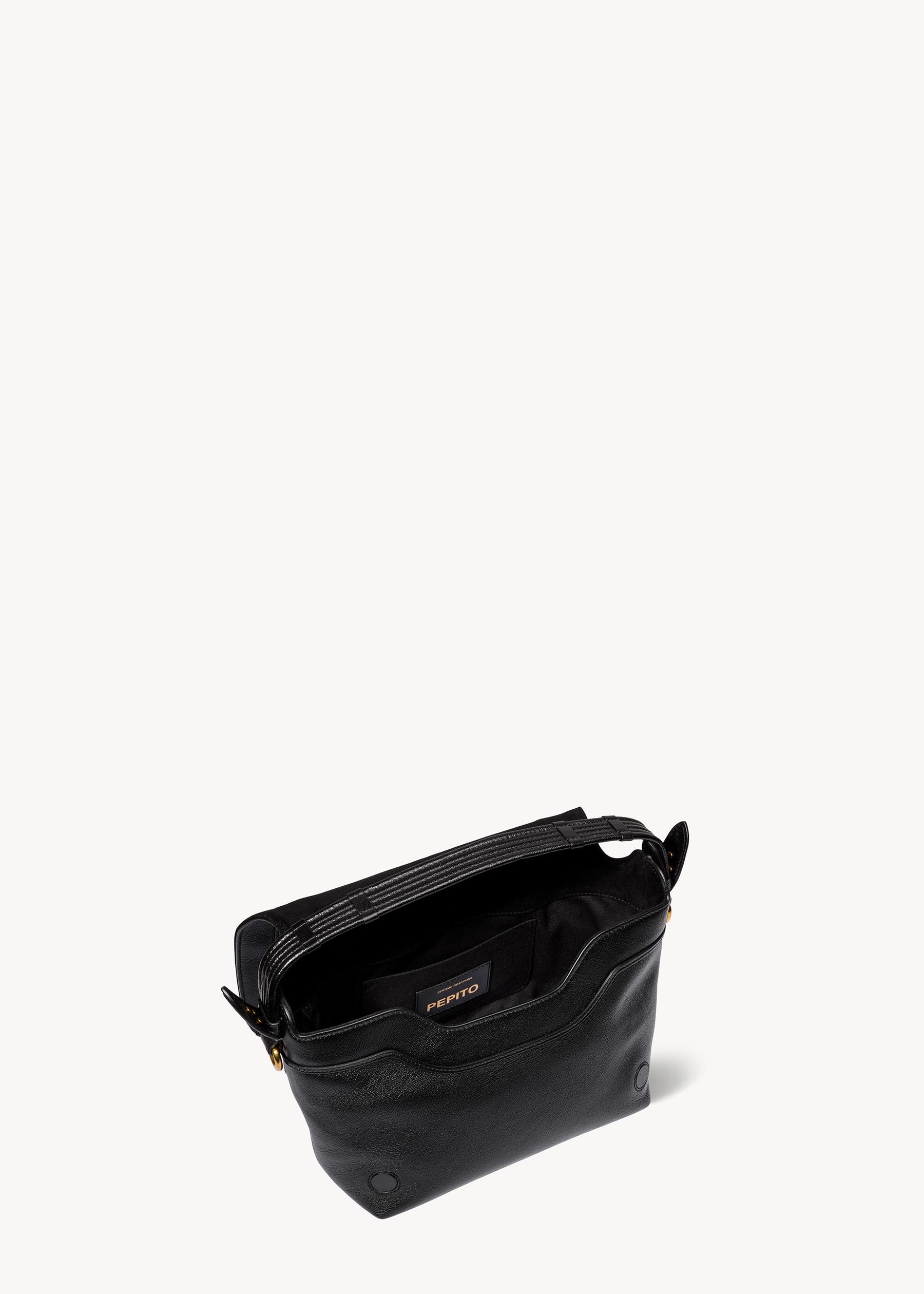 Pepito M Buffle Noir Brass