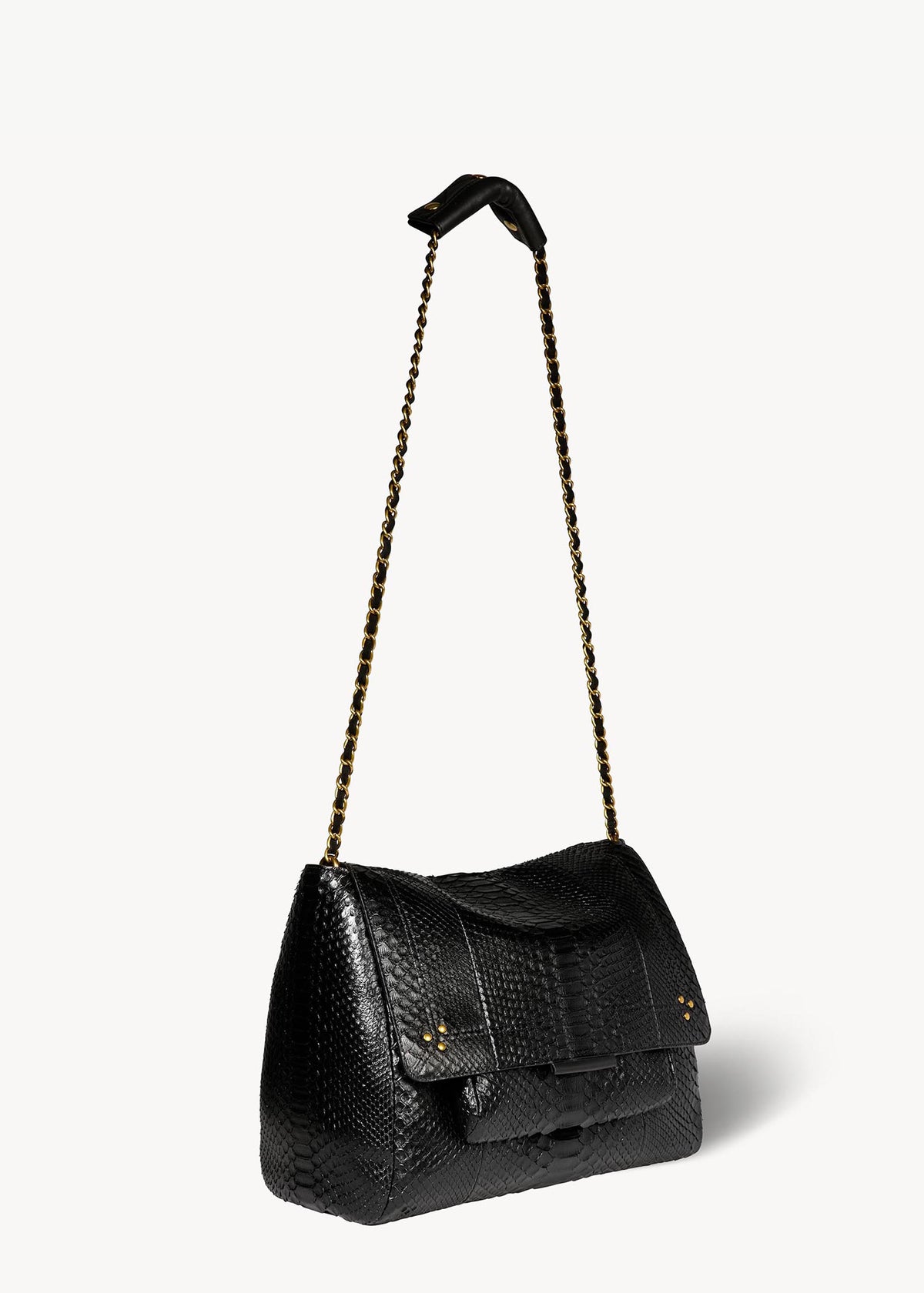 Lulu XL Python Noir