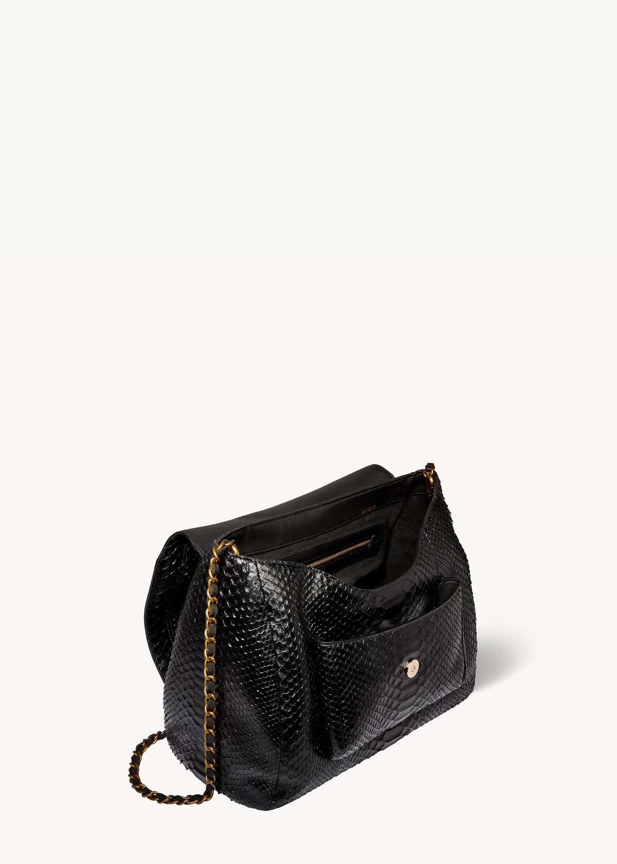 Lulu XL Python Noir
