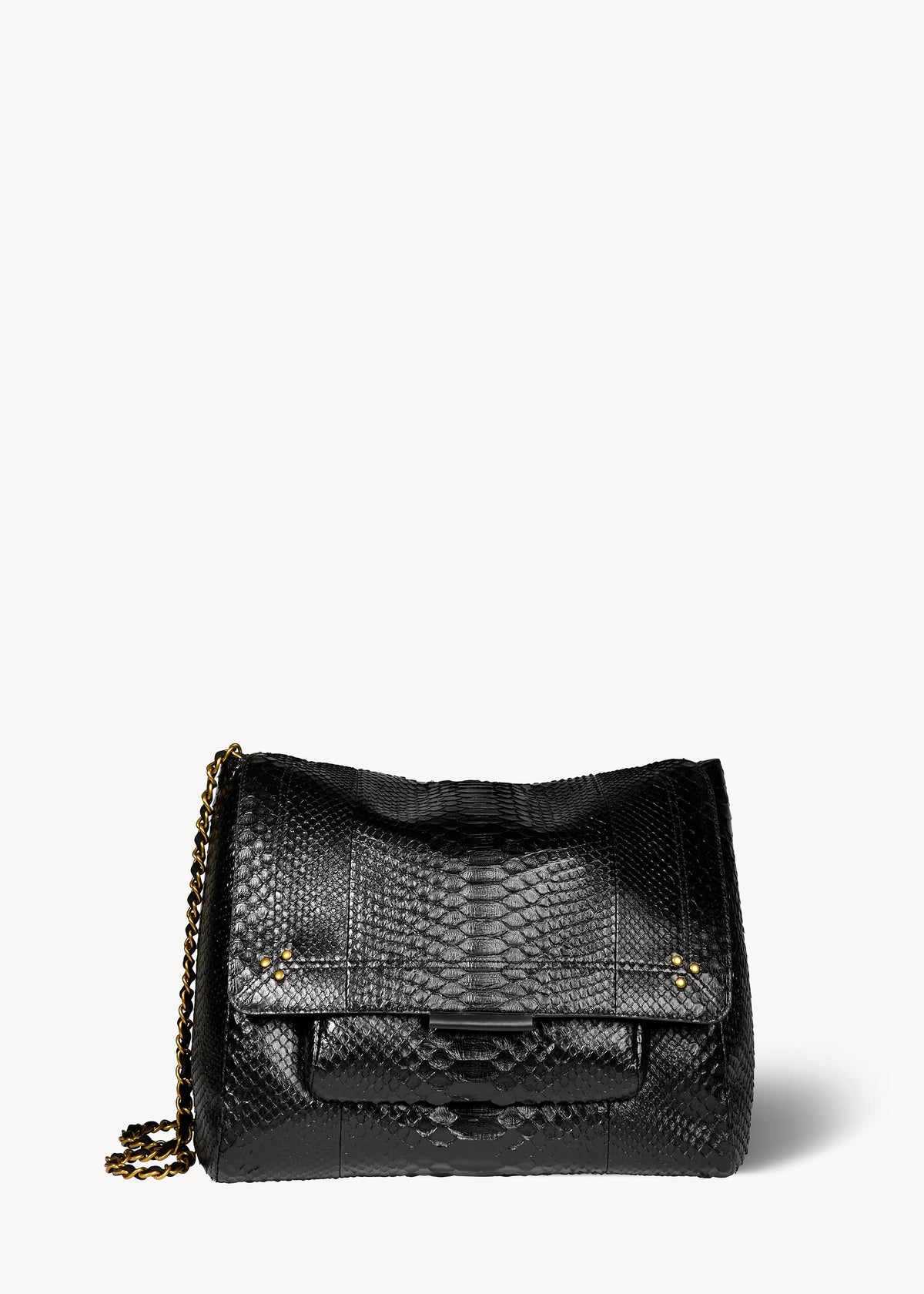 Lulu XL Python Noir