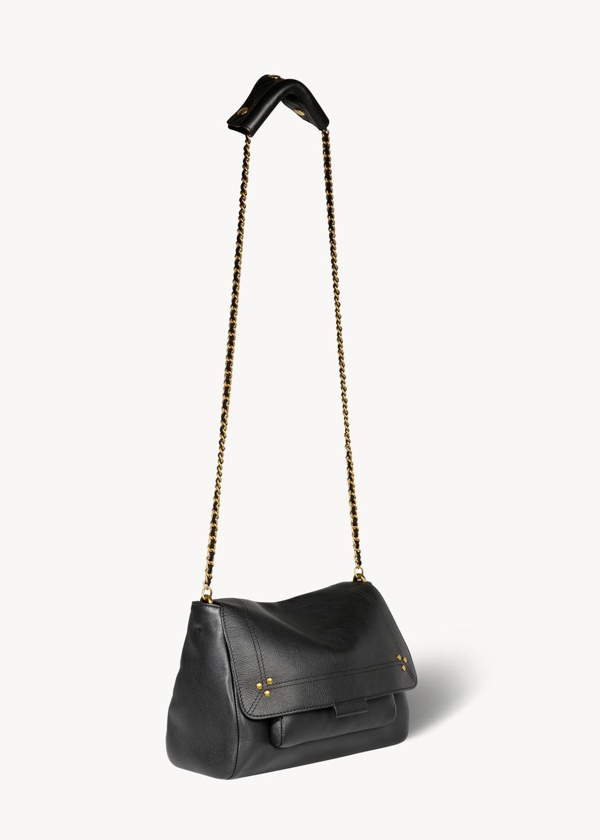 Lulu M Veau Noir Brass
