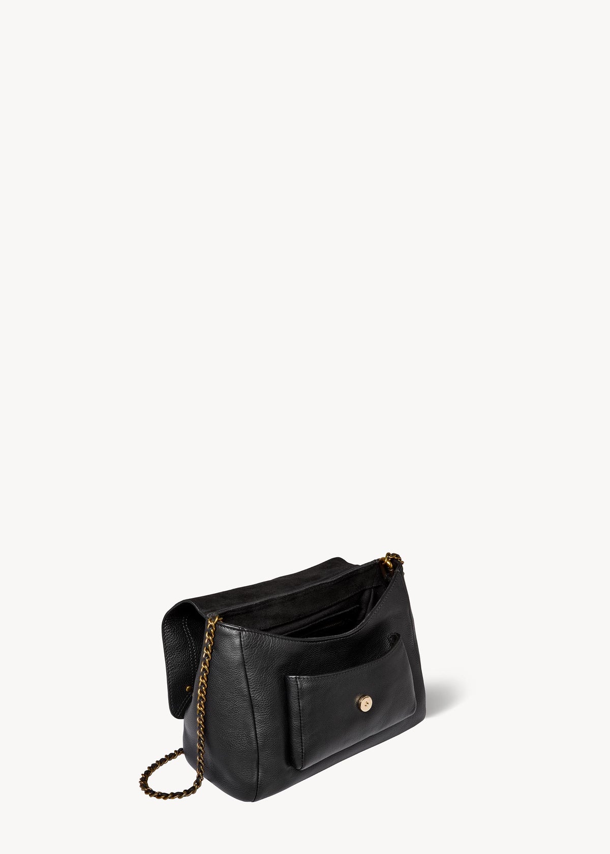 Lulu M Veau Noir Brass