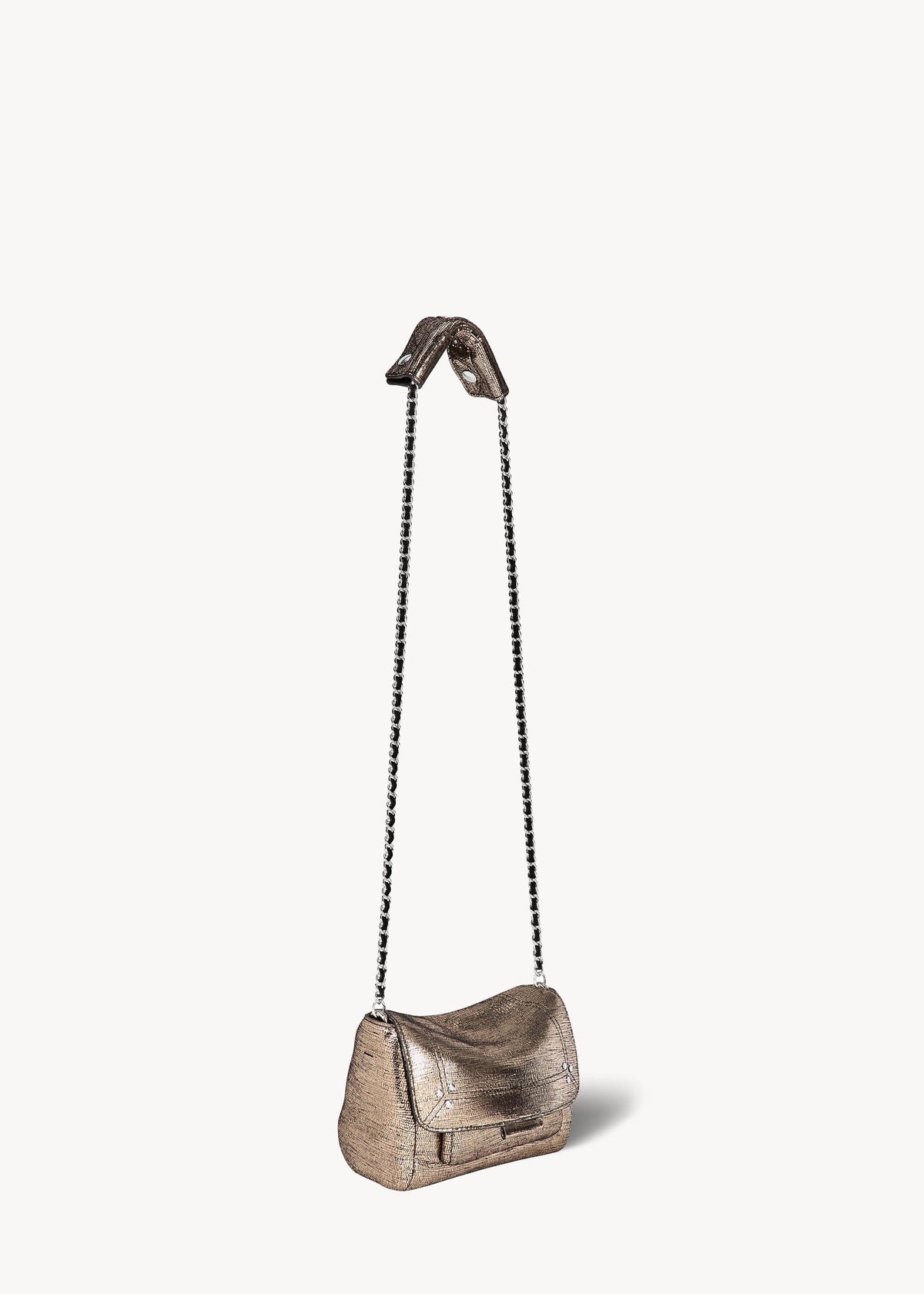 Lulu S Chèvre Lamé Champagne