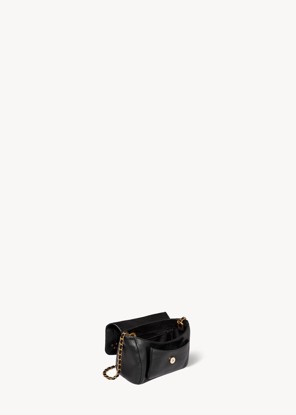 Lulu S Veau Noir Brass