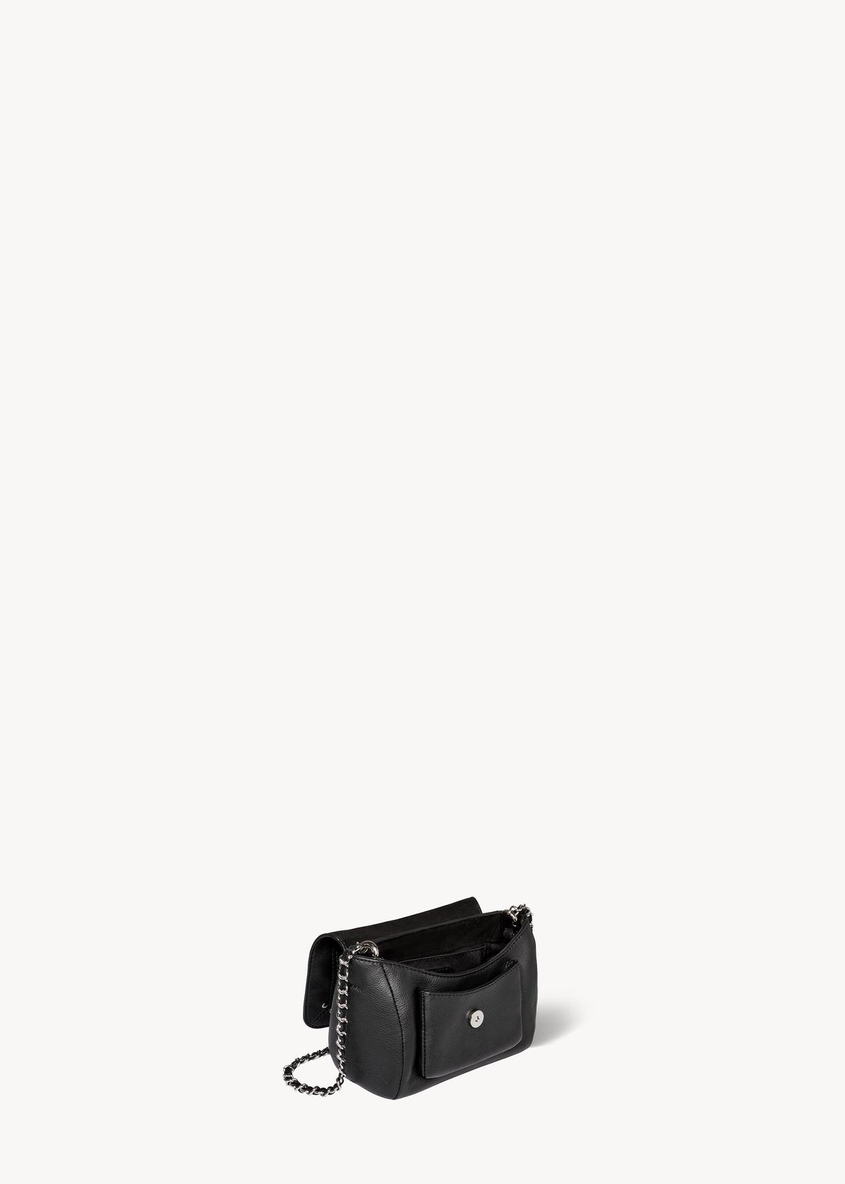 Lulu S Veau Noir Silver