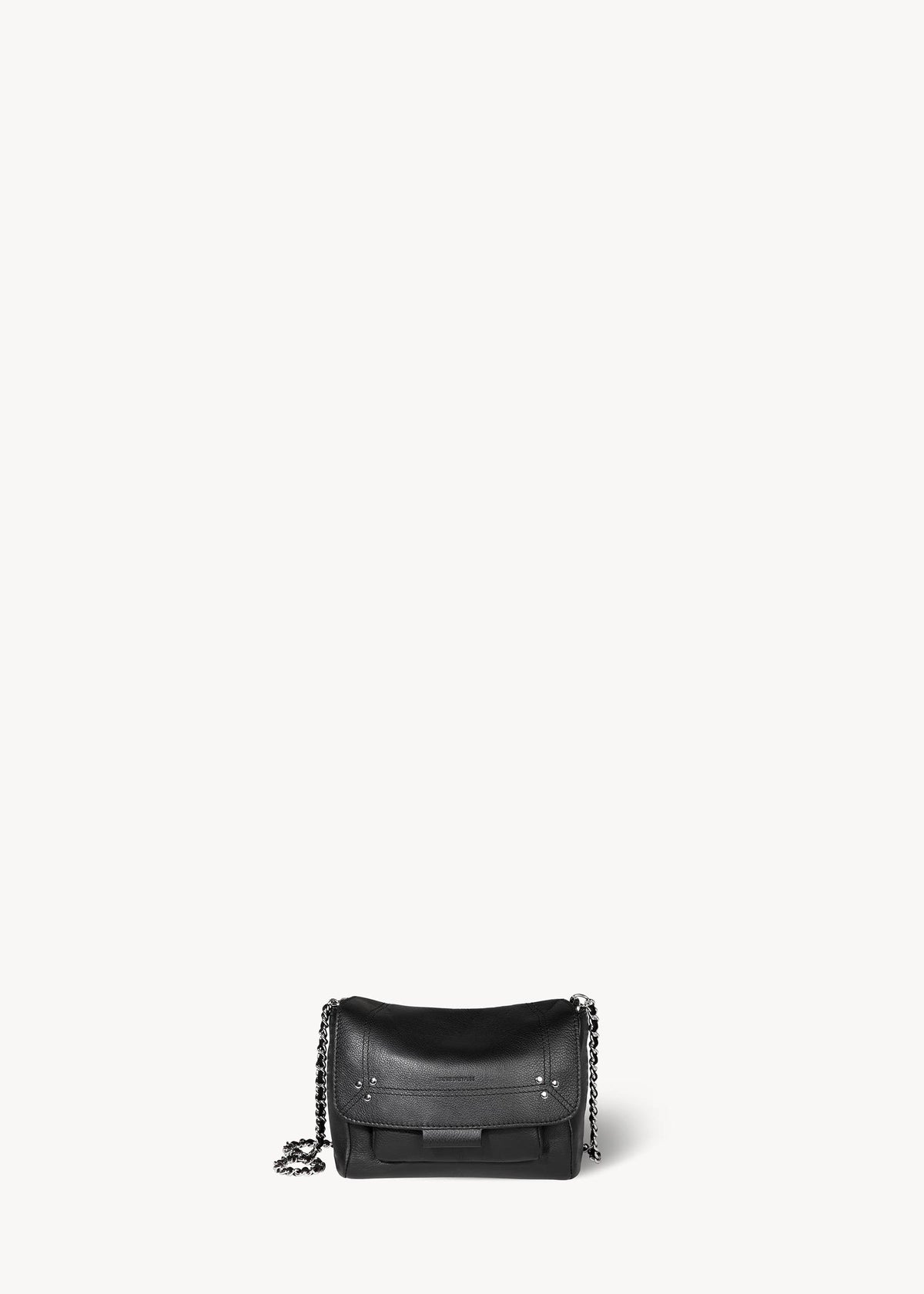 Lulu S Veau Noir Silver
