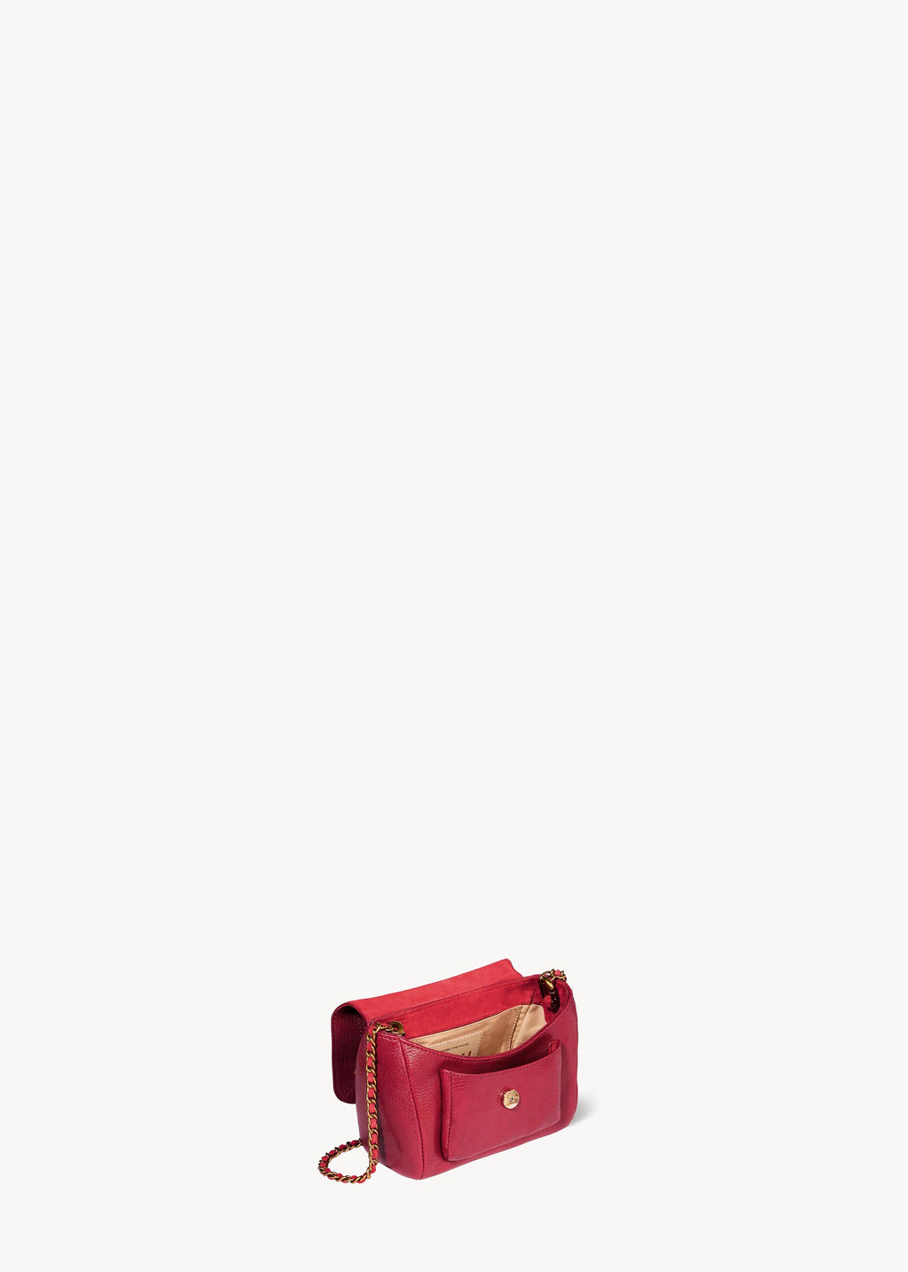 Sac Lulu S Chèvre Carmin
