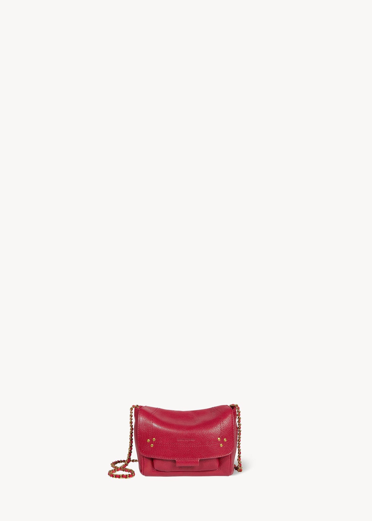 Sac Lulu S Chèvre Carmin