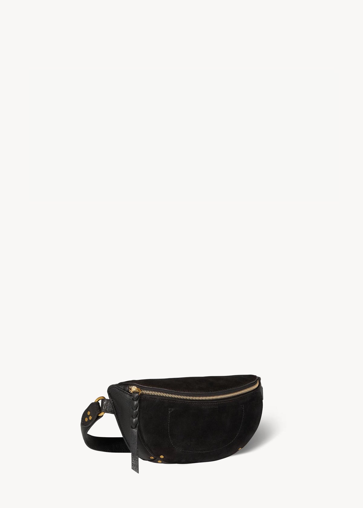 Lino banane Croûte Velours Noir
