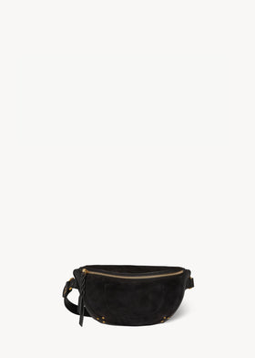 Lino banane Croûte Velours Noir