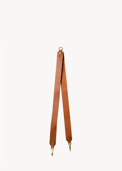 Bandoulière simple Chêne Cowskin