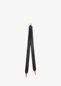 Bandoulière simple Vachette Noir Brass