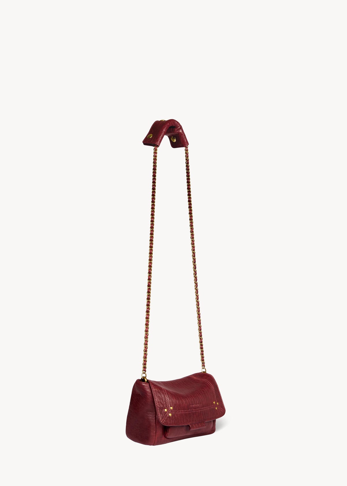 Sac Lulu S Agneau Bubble Burgundy
