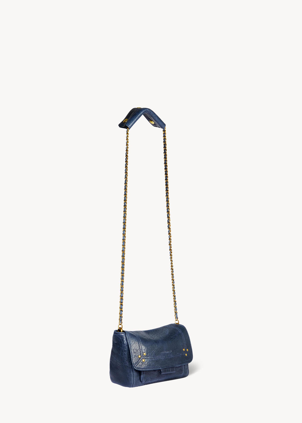 Sac Lulu S Agneau Bubble Night Blue