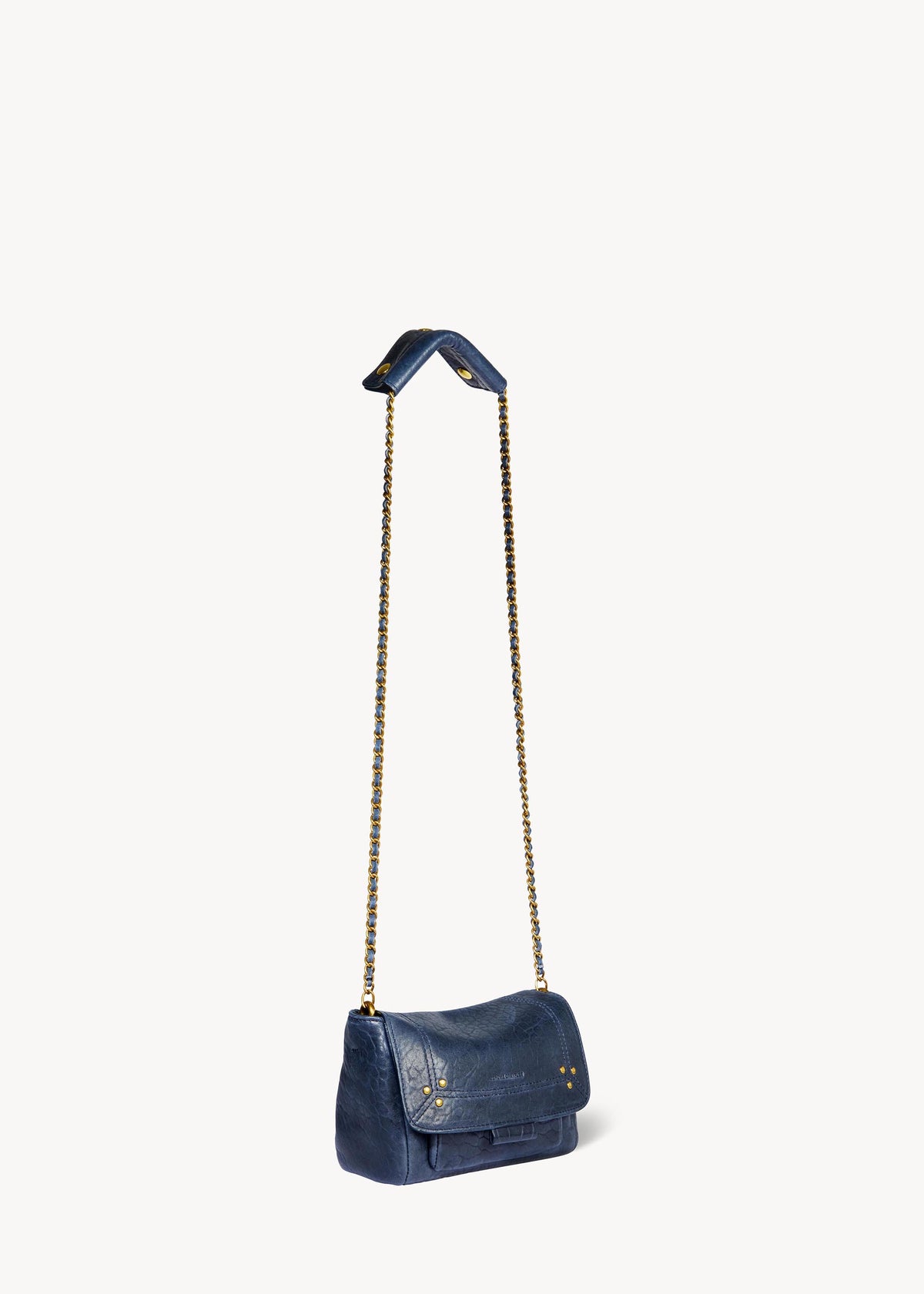 Sac Lulu S Agneau Bubble Night Blue