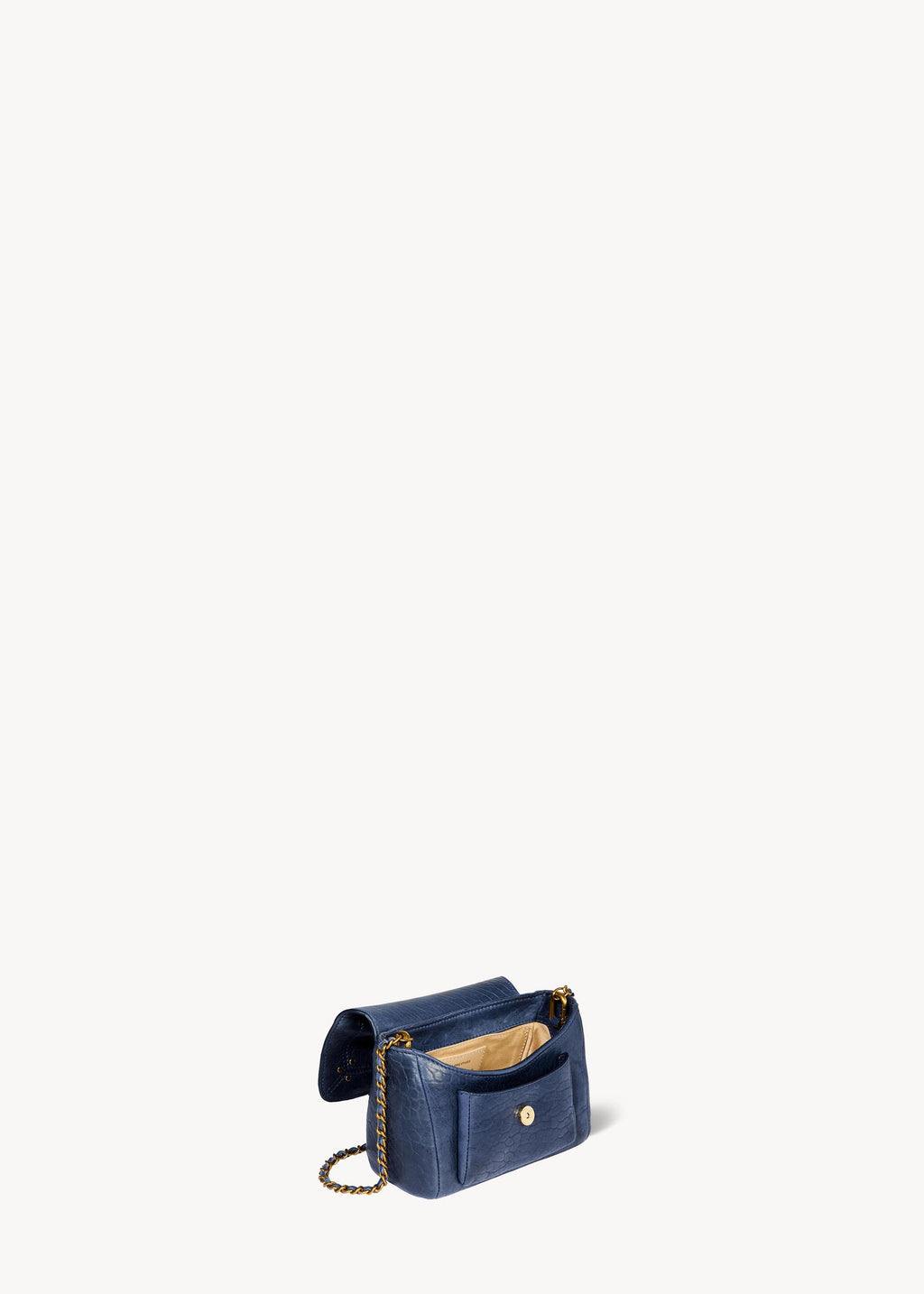 Sac Lulu S Agneau Bubble Night Blue