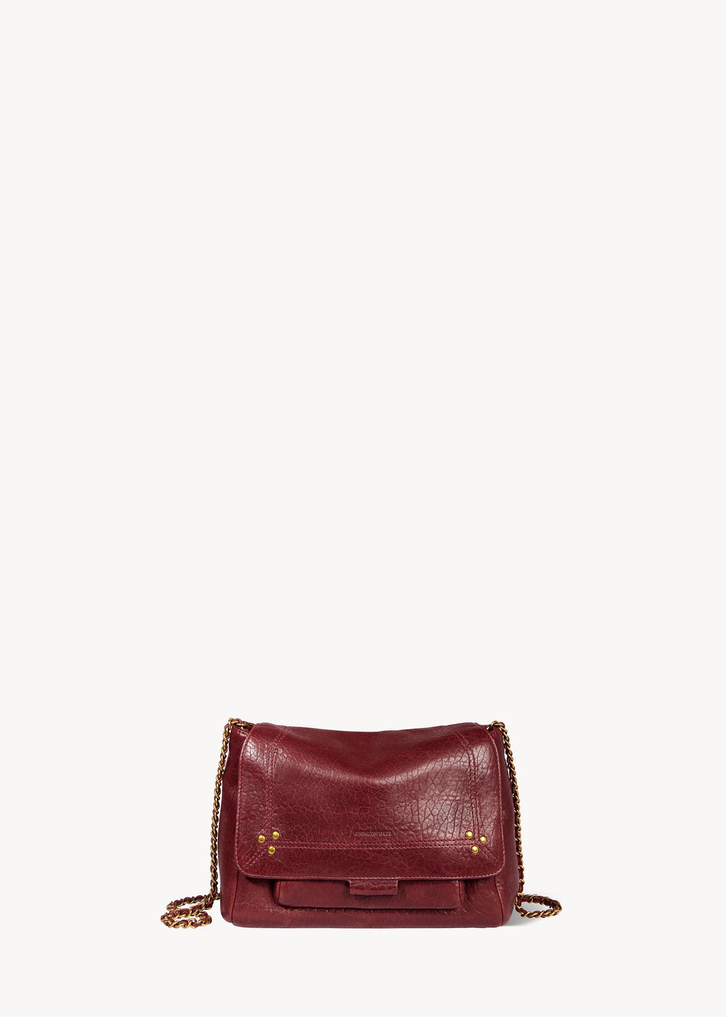 Sac Lulu M Agneau Bubble Burgundy