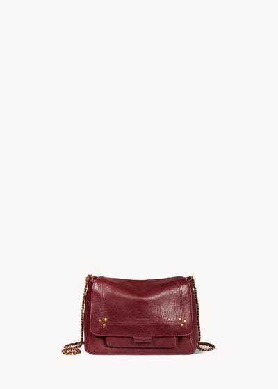 Lulu M Bag Bubble Burgundy Lambskin