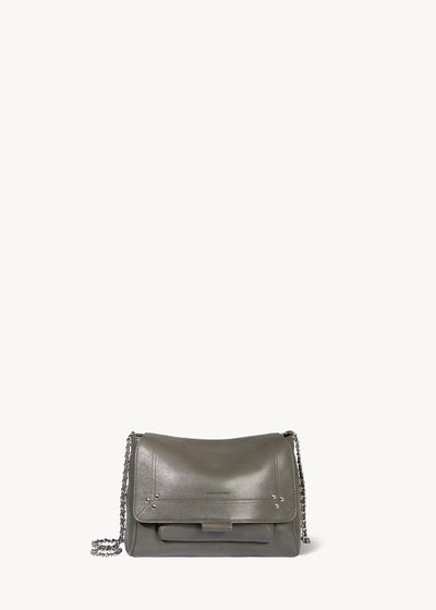 Lulu M Bag Gris Buffaloskin
