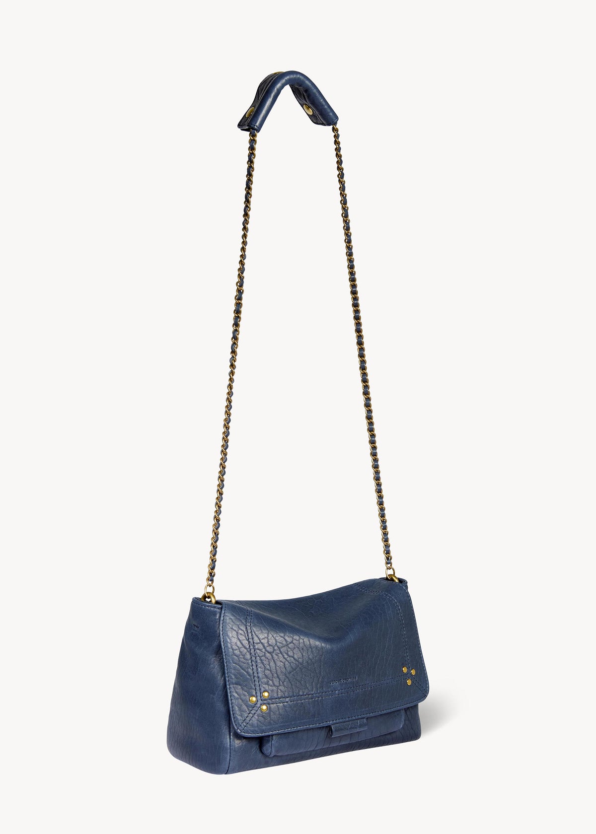 Sac Lulu M Agneau Bubble Night Blue