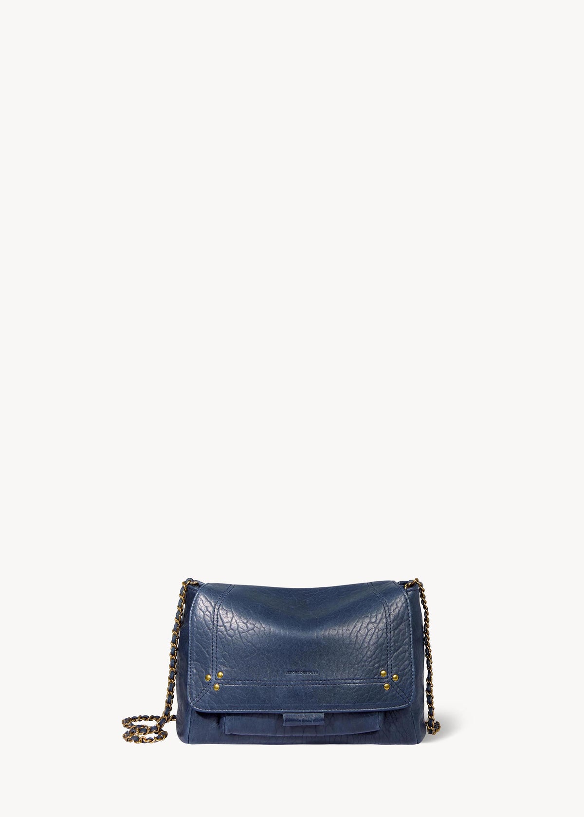 Sac Lulu M Agneau Bubble Night Blue