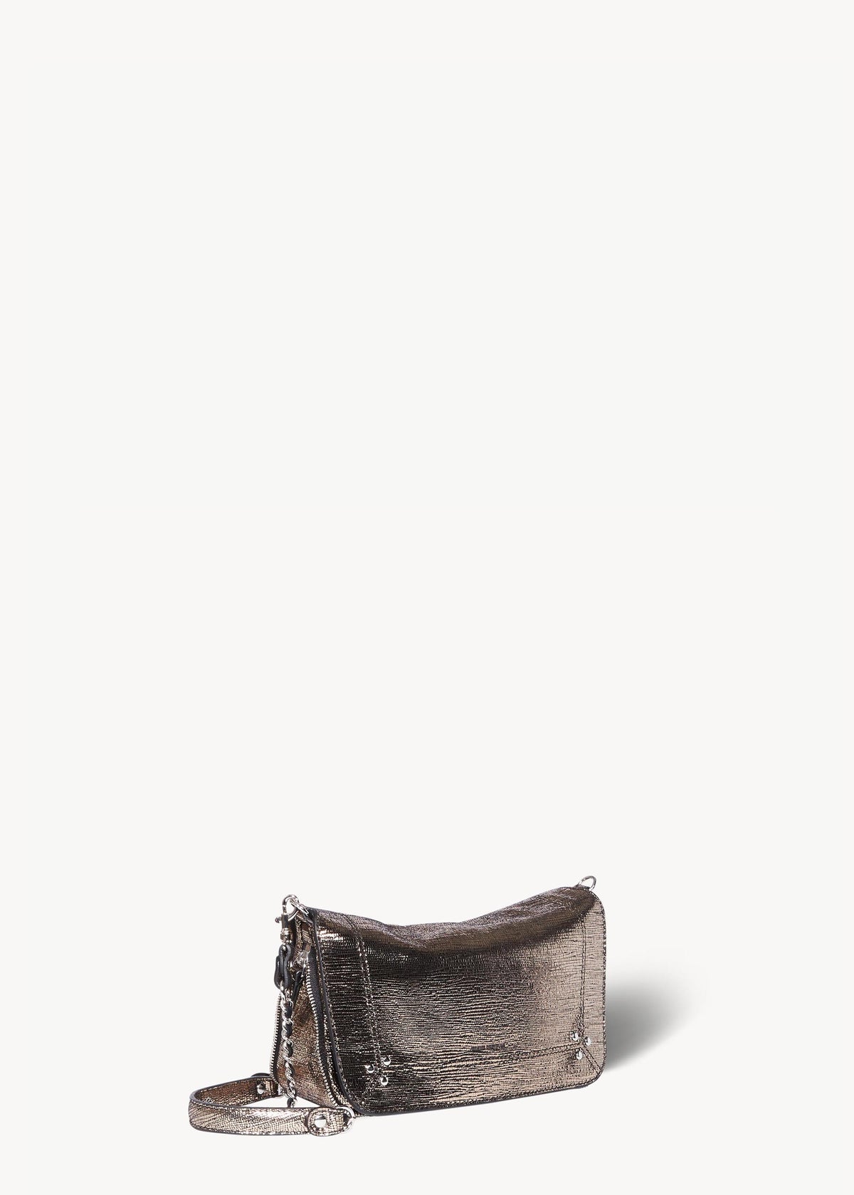 Sac Bobi S Chèvre Lamé Champagne