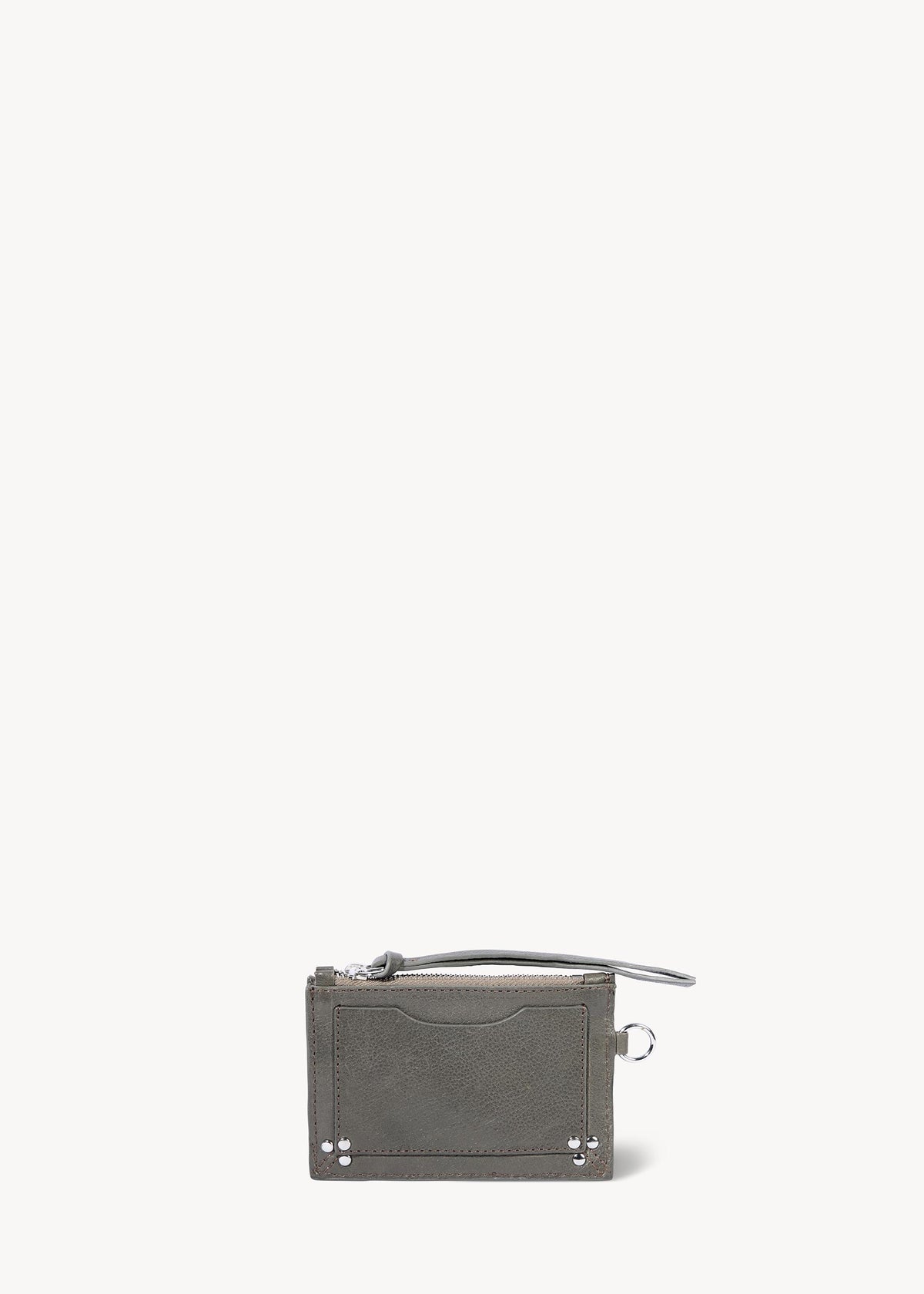 Lucky porte cartes Buffle Gris
