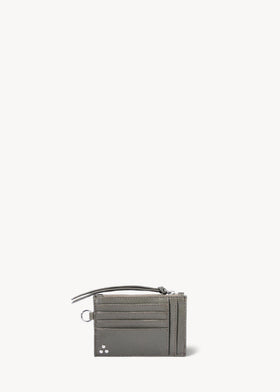 Lucky porte cartes Buffle Gris